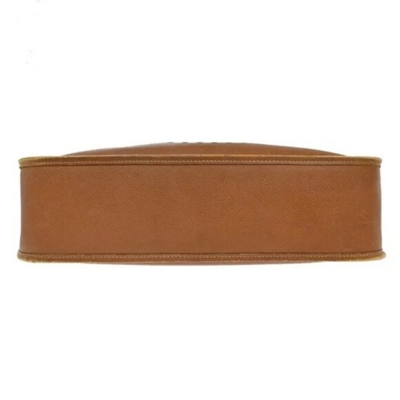 HERMES Evelyne GM Shoulder Bag Square A Courchevel Leather Brown GHW 600RF738 - Picture 6 of 13